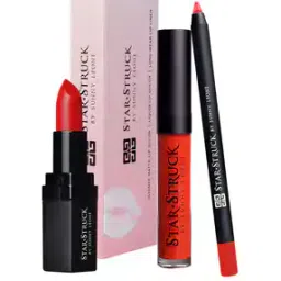 star struck by sunny leone Pack of 3 Long Wear Lip Liner And Intense Matte Lipstick - Red Carpet-picture-37