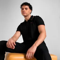 puma Essentials Contrast Tipping Men's Slim Fit Polo-picture-13