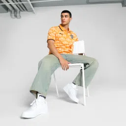 PUMA x DC Men's Printed Slim Fit Cricket Polo image 5