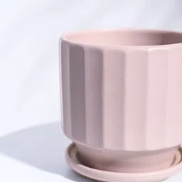 ugaoo Dusty Rose Ceramic Desk Pot image 4