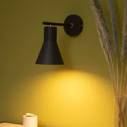 shoppeefry Float Aricolo Grey Matt Metal Wall Light-picture-11