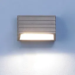 eliante by jainsons lights Lucan Grey Metal Outdoor Wall Light image 2