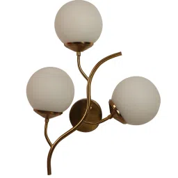eliante by jainsons lights Magnifique Metal Novelty Wall Light (Gold) image 4