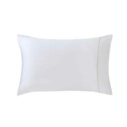 White Solid 300 TC Cotton 2 Pillow Cover Set-image-28