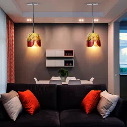 flicker shine Sunset Terracotta Ceiling Hanging Light image 1