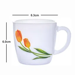 cello Opal Glass 12pcs Tea/Coffee Mug Set image 3