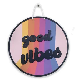 Good Vibes Black MDF Wall Art by Art Street image 5