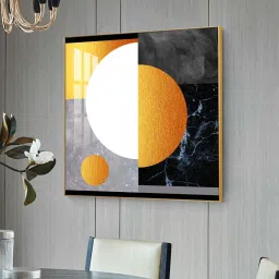the next decor Artistry Haven Glass Finish Square Wall Art image 4