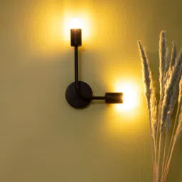 shoppeefry Mila Black Matt Metal Wall Light-picture-23