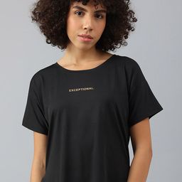 MKH Women Drop-Shoulder Sleeves Dri-FIT Sports T-shirt-picture-15