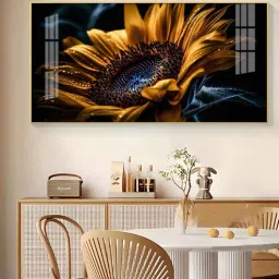 the next decor Dew Drop Petals Glass Finish Horizontal Wall Art-picture-10