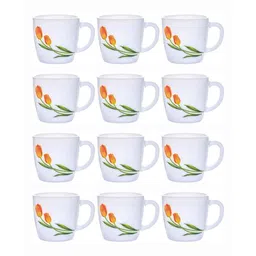 cello Opal Glass 12pcs Tea/Coffee Mug Set image 2