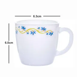 cello Opal Glass 12pcs Tea/Coffee Mug Set image 3