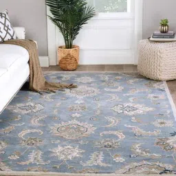 jaipur rugs Blue Persian Wool 5 ft x 7 ft Hand Tufted Carpet-picture-11