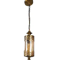 eliante by jainsons lights Antique Gold Iron Hanging Light image 5