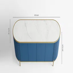 casacraft from pepperfry Maraya Sideboard In Lacquer Die Finish image 2