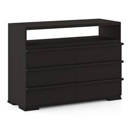 urban ladder Ohio Solid Wood Chest of 6 Drawers in American Walnut Finish-picture-28
