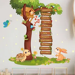 Jaamso Royals 2-Pc Green & Brown Printed Waterproof Heat Resistant Self Adhesive Wallpaper-image-26