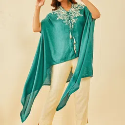 Soch Silk Blend Co-ord Set-image-2