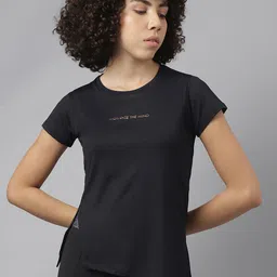 MKH Relaxed Fit Asymmetric Hem Dri-Fit Technology Training T-shirt-image-91