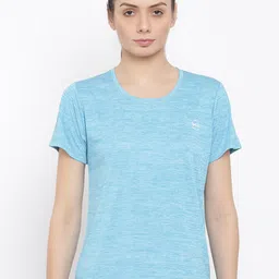 MKH Women Sea Green Dri-FIT Sports T-shirt-image-46