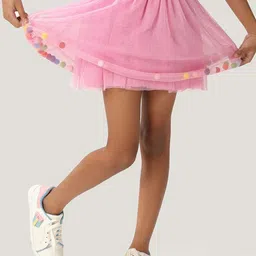 One Friday Girls A-line Mini Skirt-image-39