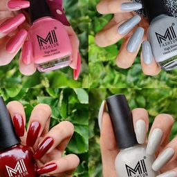 MI FASHION Set Of 4 High-Shine Long-Lasting Glossy Nail Paint - 15ml each-picture-42