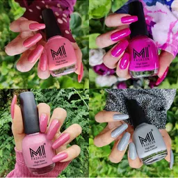 MI FASHION Set of 4 High Shine Vernis A Ongles Nail Polish 15ml Each - 23, 35, 39, 41-picture-17