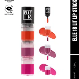ELLE 18 Lit Lip Stack 3-in-1 Lipstick 4.5ml - Prom Night-picture-27