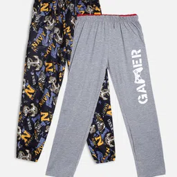 Fashionable Boys Pack Of 2 Cotton Track Pant-picture-46