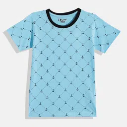 Eteenz Boys Conversational Printed Cotton T-shirt-image-26