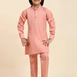 Pro-Ethic STYLE DEVELOPER Boys Regular Cotton Kurta Pajama & Nehru jacket-picture-32