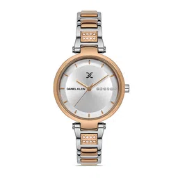 Daniel Klein Premium Women Silver-Toned Dial & Straps Analogue Watch DK.1.13206-5_OR-picture-5