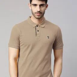 Joven Polo Collar Pure Cotton T-shirt-picture-12