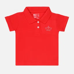 Bodycare Infant Girls Polo Collar Cotton T-Shirt image 1