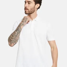 Octave Polo Collar Short Sleeves Cotton T-shirt image 1