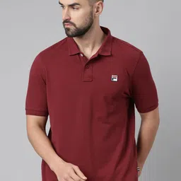 FILA Mario Cotton Polo Collar T-shirt-picture-23