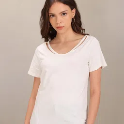 u.s. polo assn. women U S Polo Assn Women White Polo Collar T-shirt-picture-37