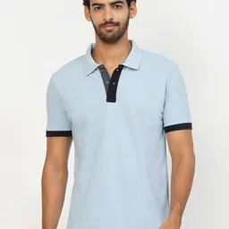 Kalt Polo Collar Short Sleeves T-shirt-image-11