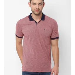 Allen Solly Slub Effect Polo Collar T-shirt-picture-11