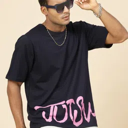 Rigo Unisex Printed Mandarin Collar T-shirt-picture-13