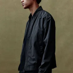 H&M Regular Fit Nylon Bomber Jacket-picture-30