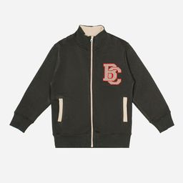 Bodycare Boys Mock Collar Fleece Bomber Jacket-picture-49