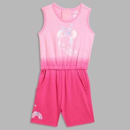 Blue Giraffe Girls Pink & Blue Basic Jumpsuit-picture-15