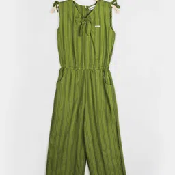 Peppermint Girls Striped Bow Detail Sleeveless Basic Jumpsuit-picture-14