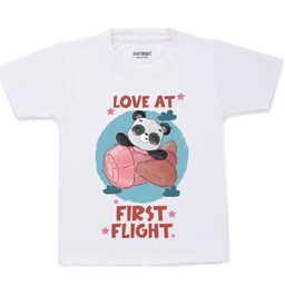 KNITROOT Unisex Kids White Cotton Kung Fu Panda Printed T-shirt-picture-3