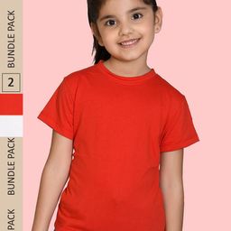 NUSYL Girls Pack Of 2 T-shirt-picture-34