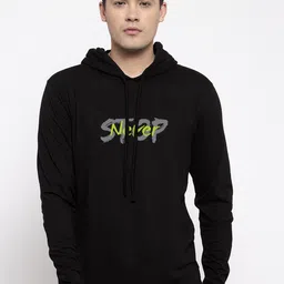 Friskers Men Black Typography Printed T-shirt-picture-33