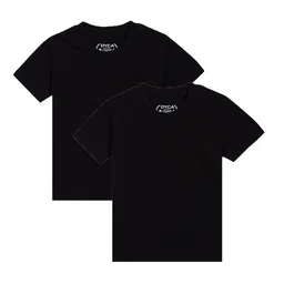 Bodycare Kids Boys Black Solid Pack Of 2 T-shirts-picture-26