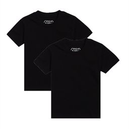 Bodycare Kids Boys Black Solid Pack Of 2 T-shirts-picture-45